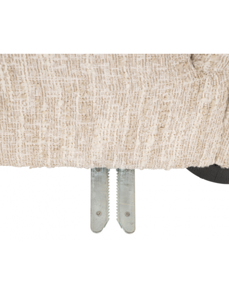 sofa chaiselong chaiselongsofa boucle beige stof moderne design