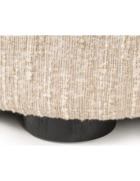 sofa chaiselong chaiselongsofa boucle beige stof moderne design