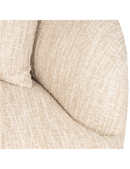 sofa chaiselong chaiselongsofa boucle beige stof moderne design