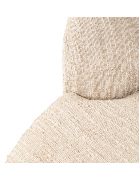 sofa chaiselong chaiselongsofa boucle beige stof moderne design