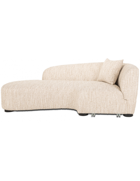 sofa chaiselong chaiselongsofa boucle beige stof moderne design