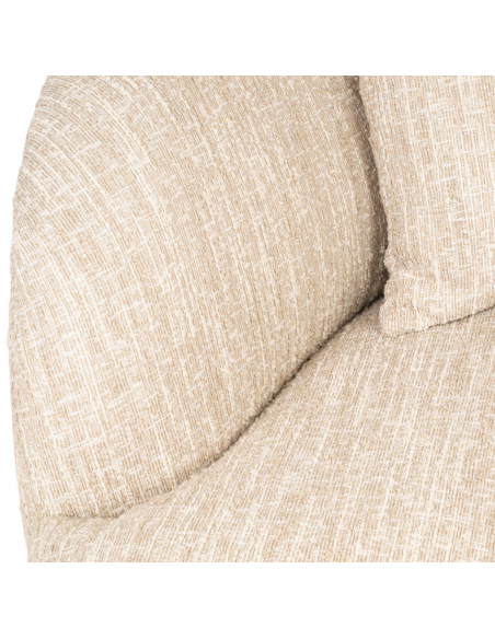 sofa chaiselong chaiselongsofa boucle beige stof moderne design