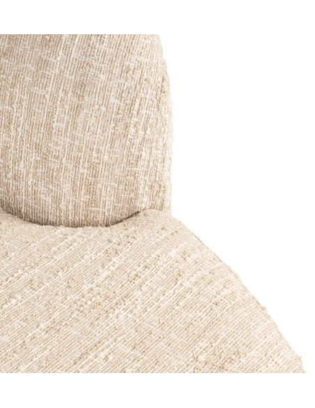 sofa chaiselong chaiselongsofa boucle beige stof moderne design