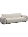 DAWSON Havesofa i olefin og aluminium B240 cm - Beige