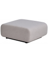 DAWSON Have puf i olefin og aluminium 99 x 77 cm - Beige
