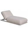 SULLIVAN Solseng i aluminium og olefin 196 x 85 cm - Beige