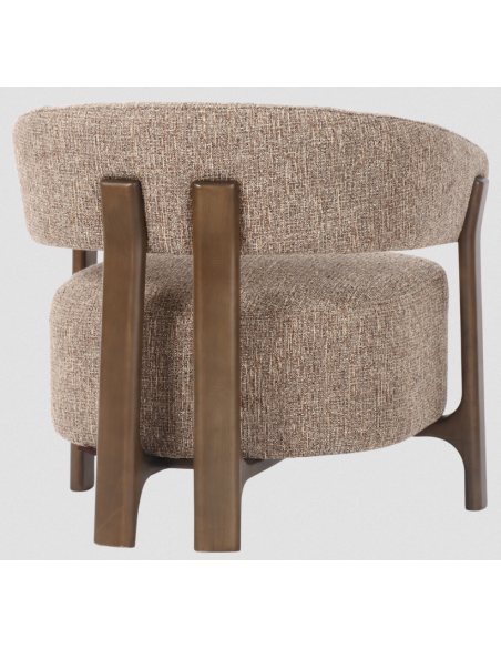 Lænestol brun moderne design