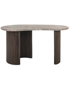 skrivebord moderne design træ marmor organisk 2