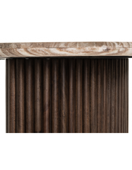 skrivebord moderne design træ marmor organisk