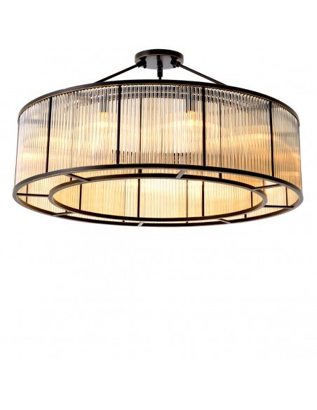 Eichholtz Lysekrone krystal glas antik vintage moderne design stor