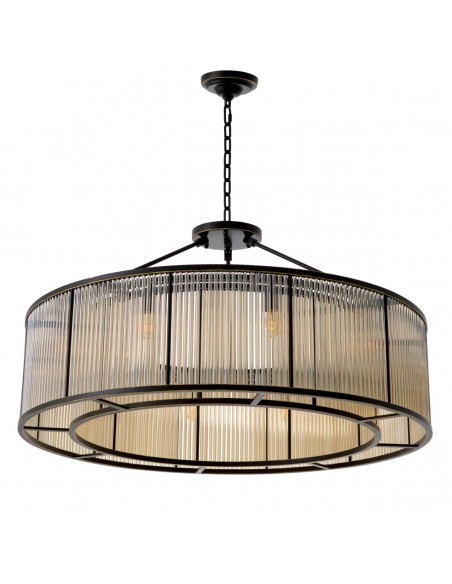 Eichholtz Lysekrone krystal glas antik vintage moderne design stor