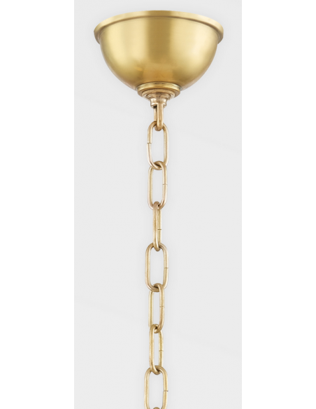 lysekrone loftlampe moderne design spisebord messing
