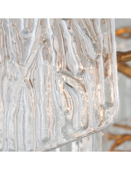 lysekrone loftlampe moderne design spisebord messing guld