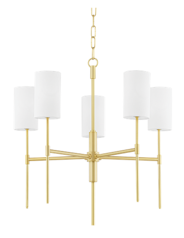 lysekrone loftlampe moderne design spisebord messing