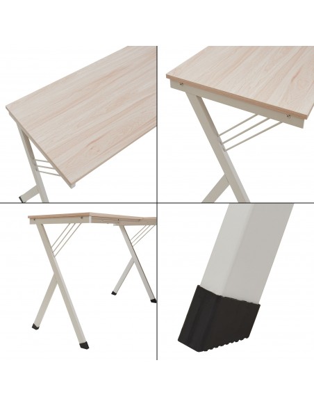 hjørneskrivebord skrivebord billigt kontor kontormøbler ungdomsmøbler