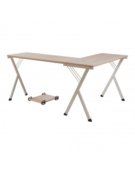 hjørneskrivebord skrivebord billigt kontor kontormøbler ungdomsmøbler