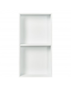 hylde til badeværelse brusekabine indbygning indbygningshylde hvid