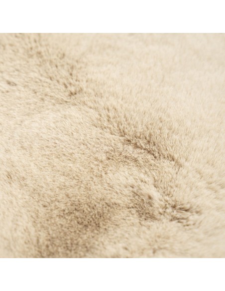 løst tæppe organisk former moderne polyester beige blødt