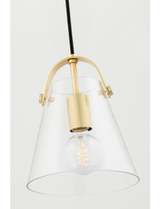 pendel pendellampe loftlampe moderne design spisebord messing 2