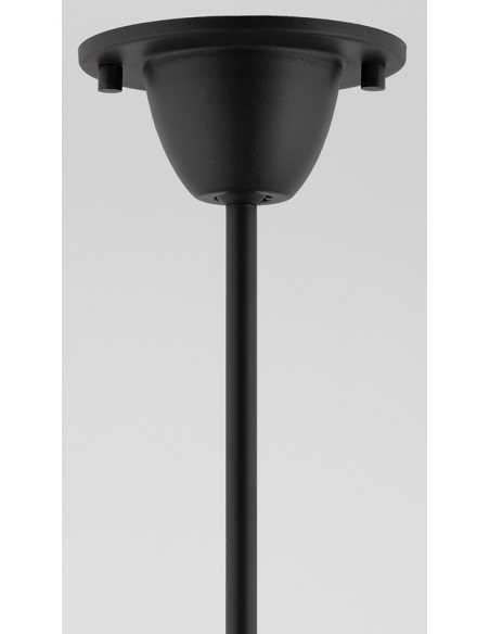 lysekrone loftlampe moderne design spisebord sort