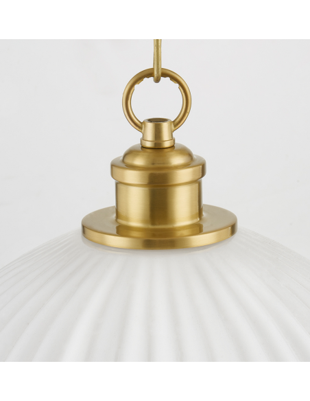 pendel pendellampe loftlampe moderne design spisebord messing