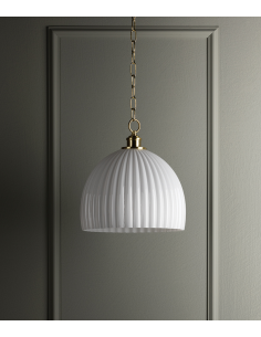 pendel pendellampe loftlampe moderne design spisebord messing 2