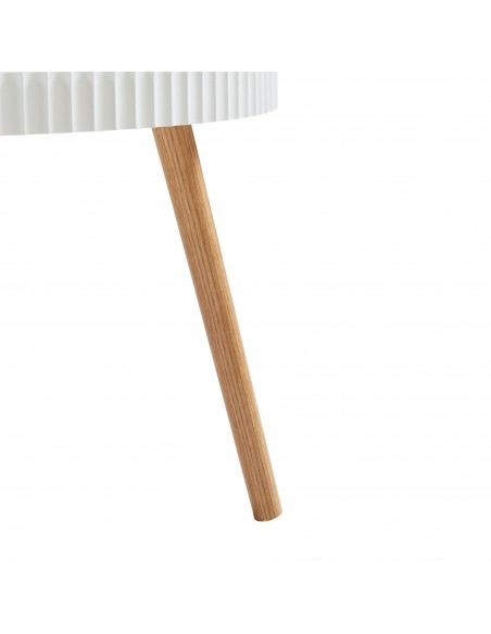 sofabord sidebord stuemøbler rundt moderne design opbevaring
