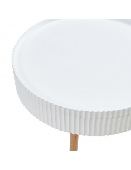 sofabord sidebord stuemøbler rundt moderne design opbevaring