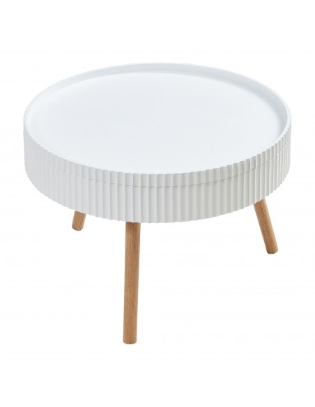 sofabord sidebord stuemøbler rundt moderne design opbevaring