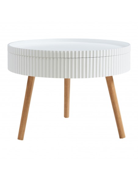 sofabord sidebord stuemøbler rundt moderne design opbevaring