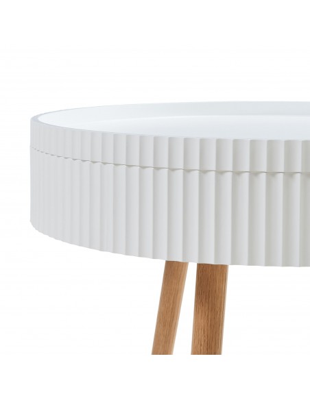 sofabord sidebord stuemøbler rundt moderne design opbevaring
