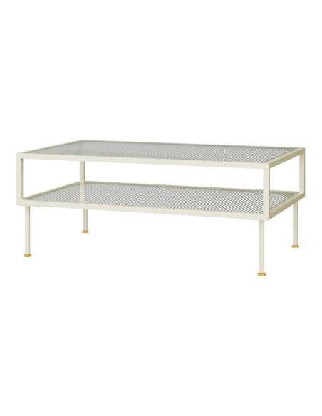 sofabord sidebord stuemøbler moderne design opbevaring hylde beige