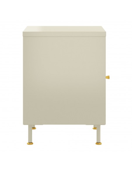 sengebord natbord beige opbevaring