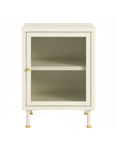 sengebord natbord beige opbevaring