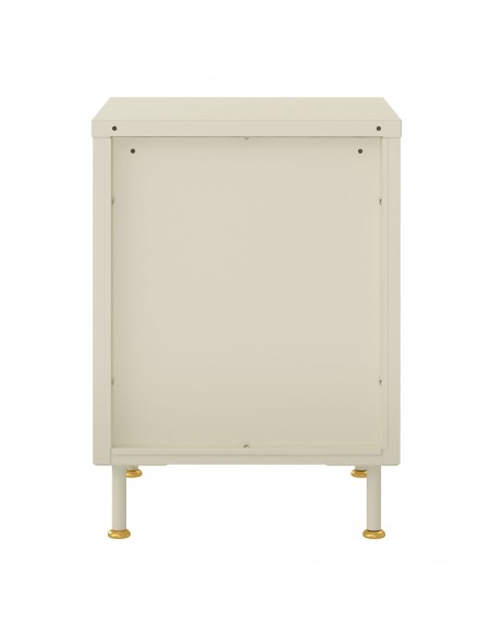 sengebord natbord beige opbevaring