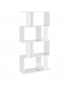 Bogreol i møbelplade H130 x B60 x D24 cm - Hvid