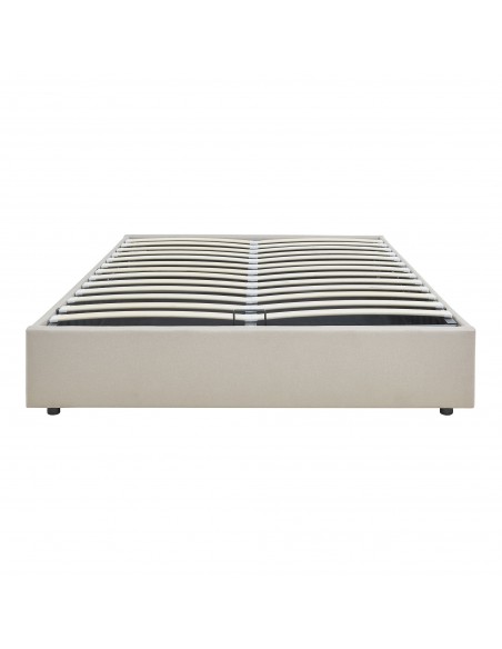 sengeramme opbevaring moderne design 140x200 140 sengestel stof seng