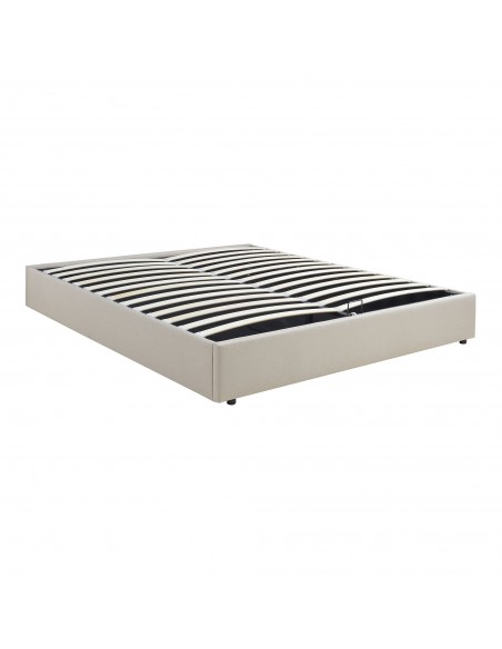 sengeramme opbevaring moderne design 180x200 180 sengestel stof seng