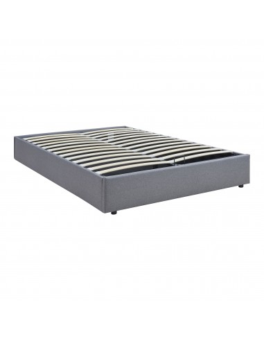 sengeramme opbevaring moderne design 140x200 140 sengestel stof seng