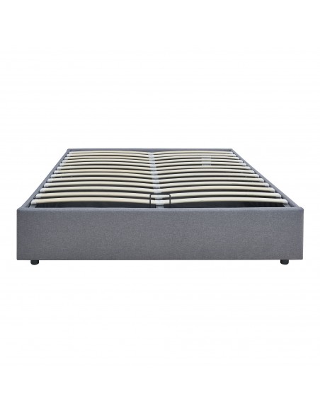 sengeramme opbevaring moderne design 140x200 140 sengestel stof seng