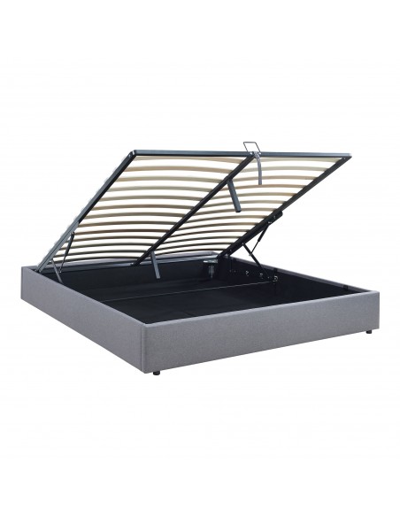 sengeramme opbevaring moderne design 180x200 180 sengestel stof seng