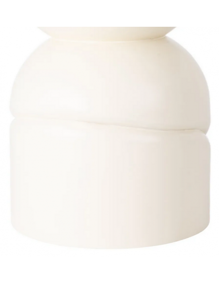 rundt spisebord 120 brun marmor beige