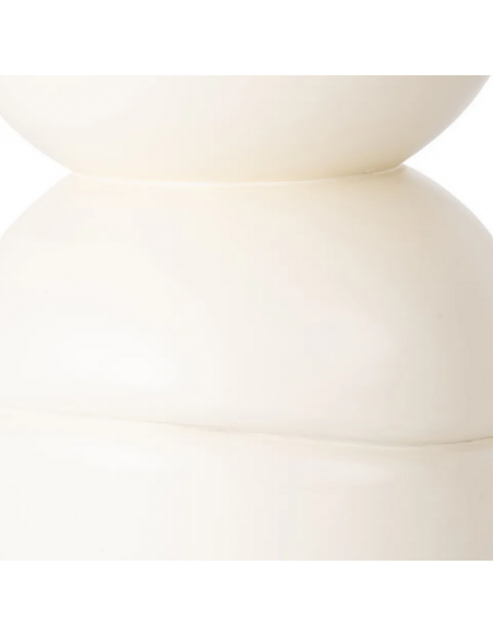 rundt spisebord 120 brun marmor beige