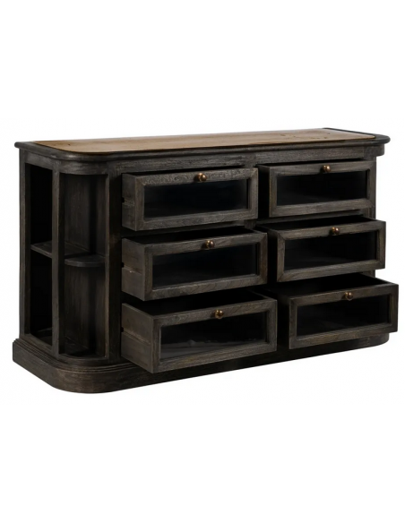 skænk køkkenskænk køkkenskab køkkenø sideboard træ rustik design stuemøbler køkkenmøbler marmor