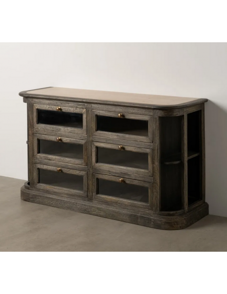 skænk køkkenskænk køkkenskab køkkenø sideboard træ rustik design stuemøbler køkkenmøbler marmor