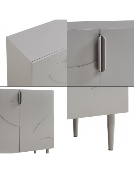 skænk skuffer skabe smal stuemøbler moderne skandinavisk nordisk design