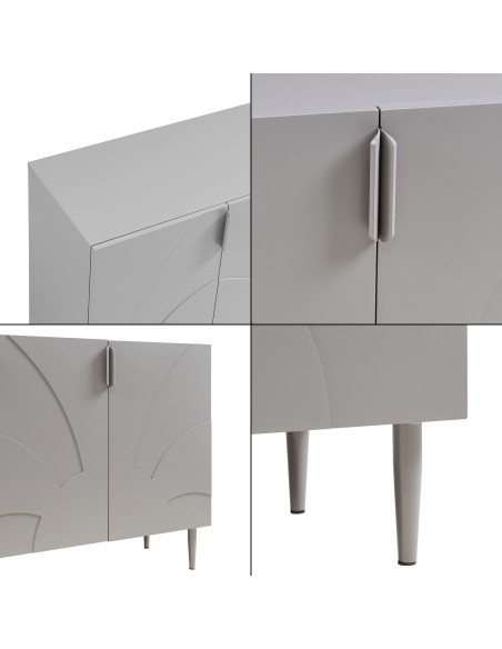 skænk skuffer skabe smal stuemøbler moderne skandinavisk nordisk design