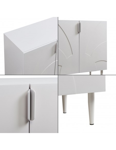 skænk skuffer skabe smal stuemøbler moderne skandinavisk nordisk design