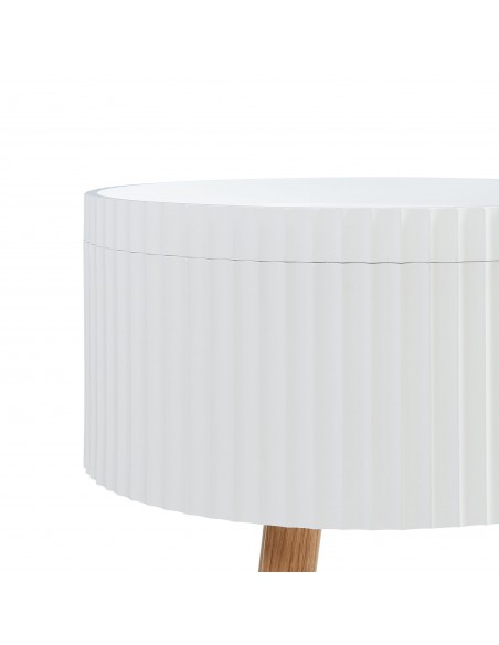 sofabord sidebord stuemøbler rundt moderne design opbevaring