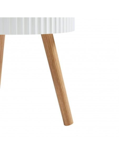 sofabord sidebord stuemøbler rundt moderne design opbevaring